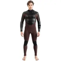 Hurley Advantage Max 4/3+ Mm Langarm-neoprenanzug Mit Brustreißverschluss