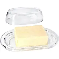 MamboCat Butterdose GOURMET mit Deckel oval aus Glas – 79959