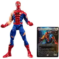 Hasbro Marvel Legends Series Magic: The Gathering Battle-Damaged Spider-Man, 13 Jahr(e), Blau, Rot