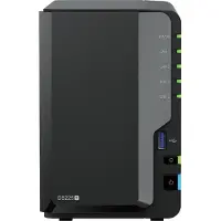 Synology DS225+ 2Bay 24TB NAS met 2x 12TB Plus HDD