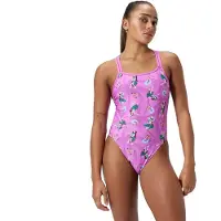 Speedo Allover Digital Starback Badeanzug