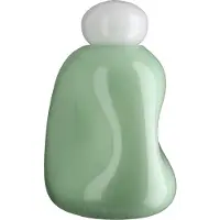 Gilde Tischvase "Vase Candy hellgrün H. 38 cm", grün (hellgrün), B:21cm H:38cm T:21cm, Glas, Vasen, Tischvase