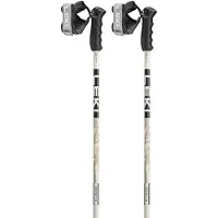 LEKI Skistöcke Detect S Warm Unisex Grey/Light Warm Grey/Dark Black-135 cm