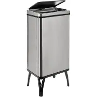 Wellhome Intelligenter Mülleimer Mit Automatischer Öffnung Und Manuellem Kontakt 50l