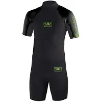 Ocean & Earth Surf School Spring 2 Mm Kurzarm-shorty Mit Rückenreißverschluss