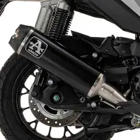 Arrow Indy Race Aluminium Dark With Carby End Cap Honda Adv 350 ´22 Homologierter Schalldämpfer