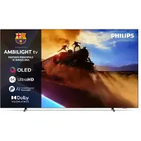 Philips 65OLED770, 165,1 cm (65"), 3840 x 2160 Pixel, OLED, Smart-TV, WLAN, Schwarz