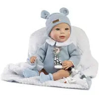 MuÑecas Guca Samuel Reborn-baby Grau Grau One Size