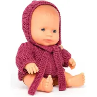 Miniland Europäisch Gekleidete Jungen-babypuppe 21 Cm