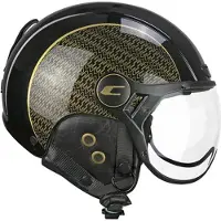 Cgm Zugelassener Ski-E-Bike-Helm 801G EBI GOLD Schwarzes Perlgold größe M