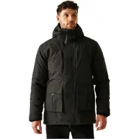 Regatta Jacke Marron 800 800 M wasserdicht atmungsaktiv mit synthetischer Daunenwattierung und abnehmbarer Kapuze