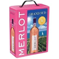 Grand Sud Merlot Rosé - Bag in Box 3 L
