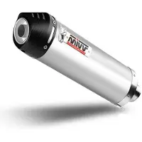 MIVV Oval Auspuffsystem mit EG-BE S/O 2-1 TI - SV650/X 16-