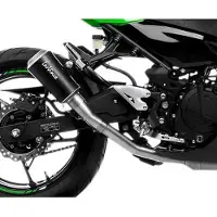 Leovince Lv-10 Kawasaki Ex 400 18-22/ex 400 Abs 18-23/ninja 500 Abs 24-26 Nicht Homologierter Slip-on-schalldämpfer