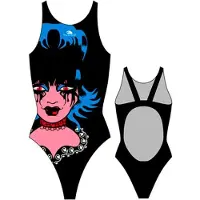 Turbo Gothic Badeanzug