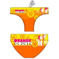 Turbo Orange Country Badeslip