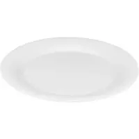 Rosenthal Geometrica Essteller - 2er Set - Porzellan - Ø 27 cm - Weiß