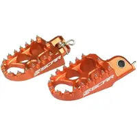Scar Fußrasten Evolution orange SCAR