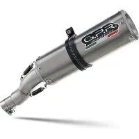 Gpr Exhaust Systems M3 Titanium Natural Moto Guzzi Griso 1200 8v 07-16 Gu.18.cat.m3.tn Homologierter Slip On Schalldämpfer