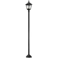 Elstead Lighting Elstead Kerry Außen-Stehleuchte E27 191cm Schwarz IP44 Anti-Meerwasser