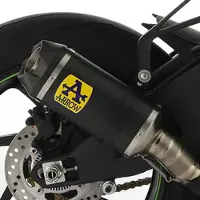 Arrow With Carbon Indy Race Silencer Carbon End Cap Kawasaki Zx-2010rr 1000 2021 Nicht Homologierter Schalldämpfer Mit Verbindungsrohr