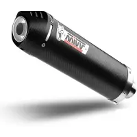 MIVV Oval Bmw F 700 Gs 2012-17 B.014.lec Homologierter Slip On Schalldämpfer