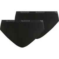 Sloggi Minislip "Men Basic" 2er Pack, elastischer, weicher Taillenbund