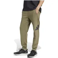 Adidas Jogginghose Essentials Big Logo JE8970 Khakifarben Regular Fit
