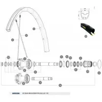 Mavic Ksyrium Pro Ust Disc 19c Hinterradfelge