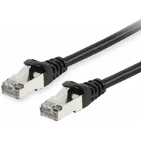 Equip Cat.6 S/FTP Patchkabel, 40m, Schwarz, 40 m, Cat6, S/FTP (S-STP), RJ-45, RJ-45, Schwarz