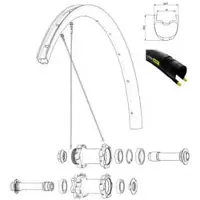 Mavic Ksyrium Pro Carbon Sl Ust Disc Vorderradfelge