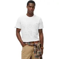 Superdry Workwear Embossed Relaxed Kurzarm-t-shirt