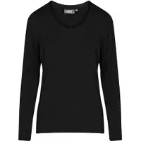 Essenza Pyjama Shirt Luyza Uni Damen Anthracite-M