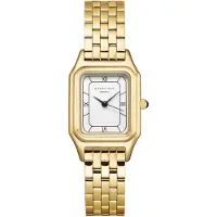 Rosefield OCWGSG-OC01 Damenuhr Quarz Ivy Goldfarben/Weiß