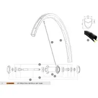 Mavic Ksyrium Ust 19/20 Vorderradfelge