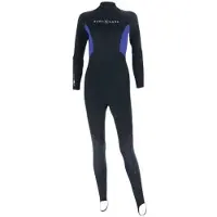 Aqua Lung Skin 0.5 Mm Neopren-anzug Mit Langen Ärmeln Und Reißverschluss Am Rücken Für Damen