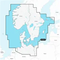 Garmin Naeu645l  südskandinavien Und Norddeutschland Navionics Seekarten + Micro Sd/sd-karte