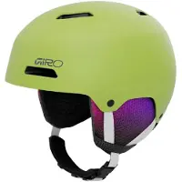 Giro Skihelm Crue Kinder Matte Flo Green-52 - 55,5 cm