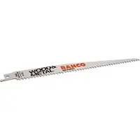 Bahco Sandflex Bimetall-säbelsägeblatt Zum Schneiden Von Holz Und Metall 6 Dpp 300 Mm 10 Einheiten