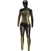 C4 Freediving Aurea 2 Mm Back Zip Damen-tauchnassanzug