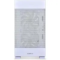 Lian Li Lancool 205, Midi Tower, PC, Weiß, micro ATX, Mini-ITX, Netz, Stahl, Gehärtetes Glas, 16 cm