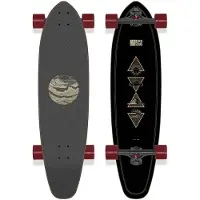 Long Island Longboards Elements 36"X9" Kicktail Complete uni Gr. Uni