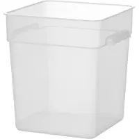 Hendi Lebensmittelbehälter mit Trennwand,, 17,2L, 290x290x(H)320mm
