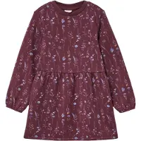 s.Oliver Kleid Thermofleece-Kleid mit All-over-Print
