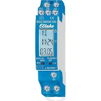 Eltako 23200901 Digital einstellbare 2-Kanal-Schaltuhr, 1+1 Schließer 16A S2U12DDX-UC