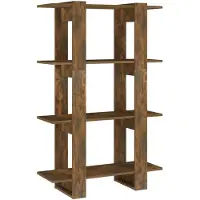 vidaXL Bücherregal/Raumteiler Räuchereiche 80x30x123,5 cm 813575