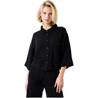 Garcia damen Shirt, S, Schwarz