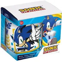 VProDeti Sonic, Einzelbild, 0,325 l, Becher, Universal, Weiß, Blau, Schwarz, Gelb, Keramik