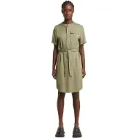 G-Star Belted Kleid - Grün - Damen - XXS