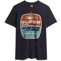 Superdry Gasoline Graphic Relaxed Kurzarm-t-shirt